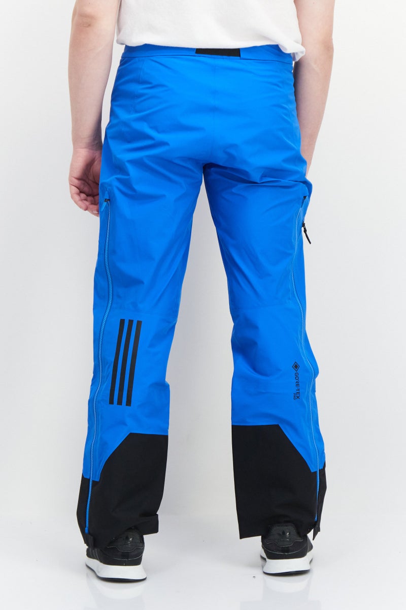 Adidas Men Sportswear Fit Outdoor Track Pants, Blue - Image 3